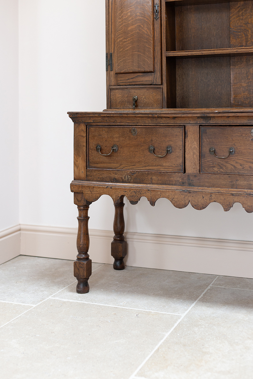 Dijon Tumbled Limestone Tiles Sideboard