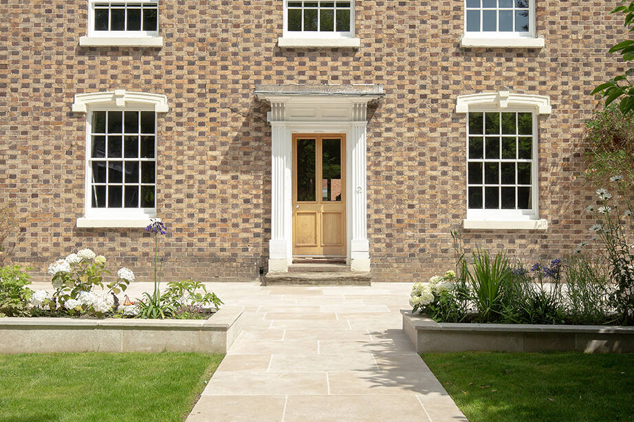 Dijon Seasoned Limestone Paving