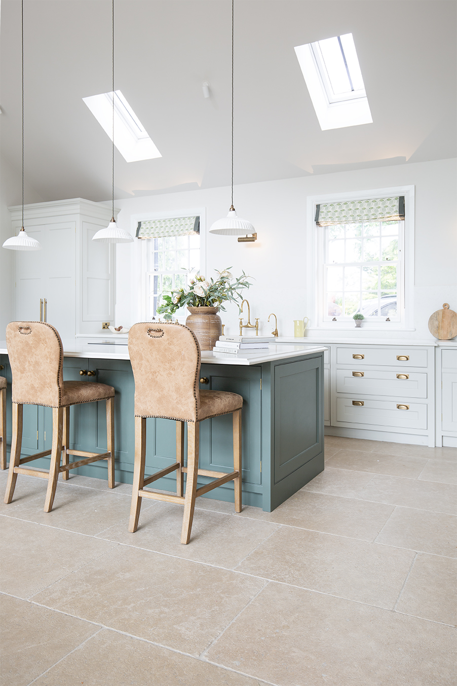 Dijon Seasoned Limestone Kitchen Tiles