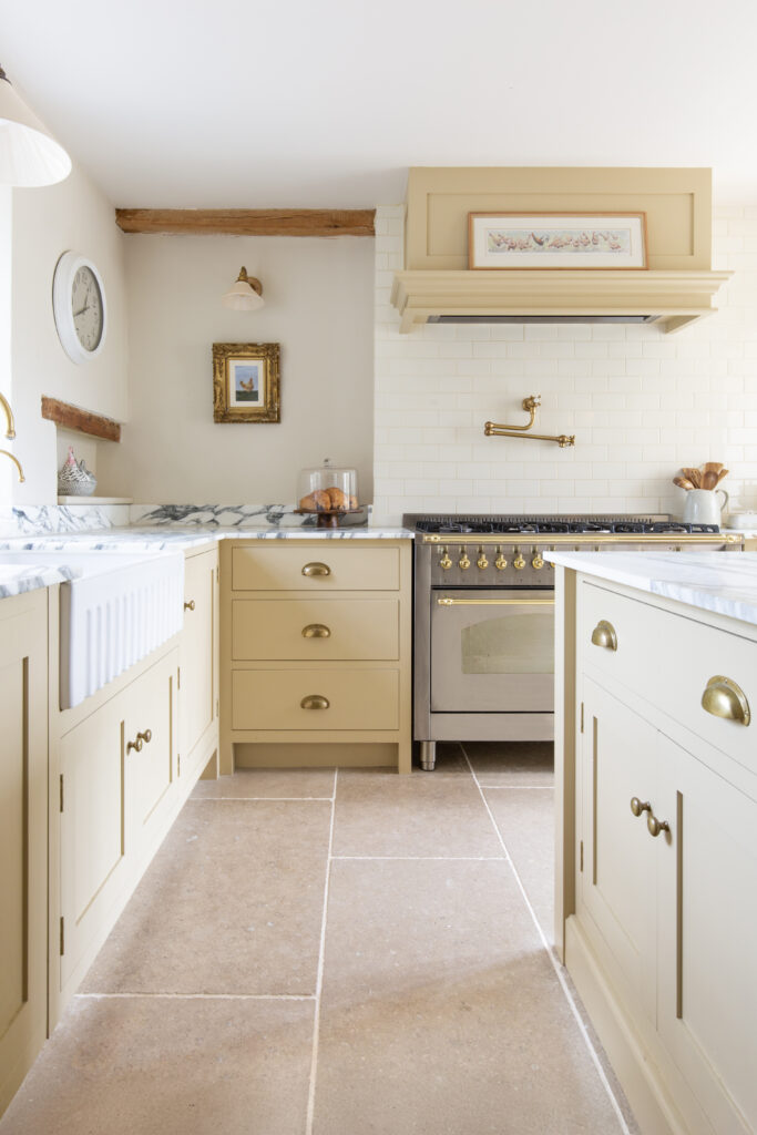 Dijon Tumbled Limestone Gee's Kitchen